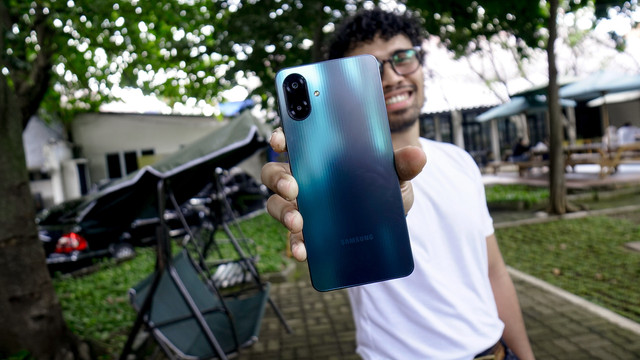 Samsung Galaxy A07. Foto: Kevin S. Kurnianto/kumparan