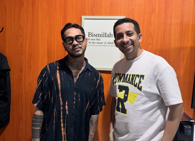 Onadio Leonardo dan Habib Ja'far. Foto: Instagram @husein_hadar