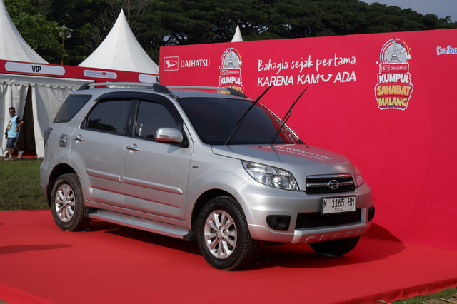Keseruan acara Daihatsu Kumpul Sahabat Malang 2025 di Lapangan Rampal, Malang, Minggu 7 Desember 2025. Foto: Dok. kumparan