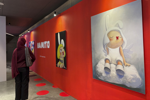 Karakter seni digital asal China, NAMITO, hadir di Serpong. Foto: Andari Novianti/kumparan