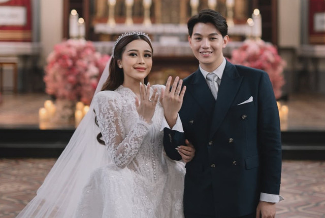 Brisia Jodie menikah dengan Jonathan Alden pada 3 Desember 2025. Foto: Instagram @brisiajodie96