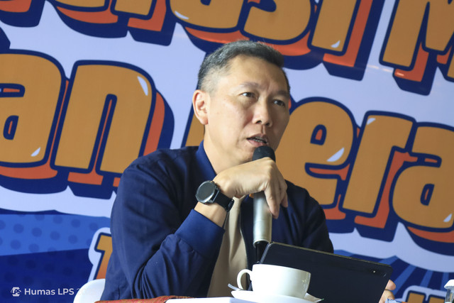 Direktur Eksekutif Klaim dan Resolusi Bank LPS, Dimas Yuliharto. Foto: Dok. Humas LPS