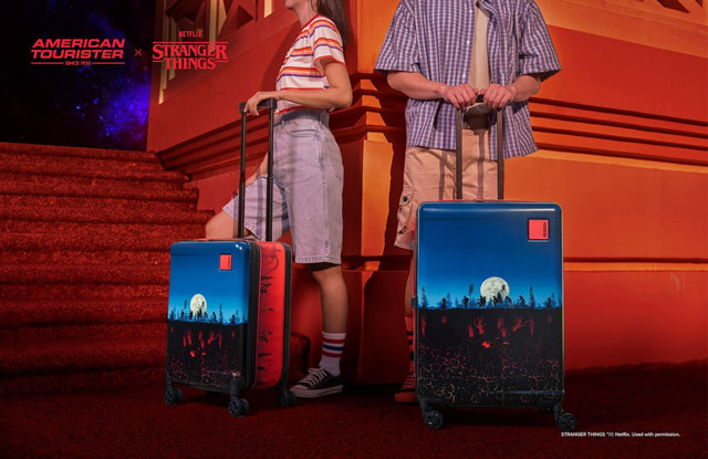 American Tourister rilis koleksi terbaru kolaborasi dengan Stranger Things. Foto: Dok. Istimewa