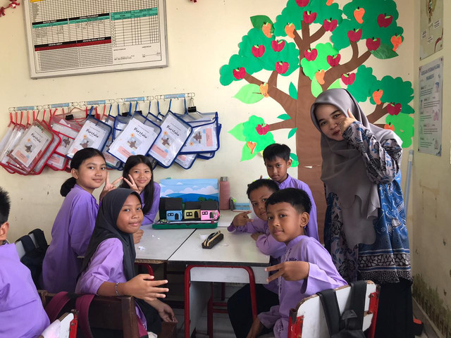 foto: Diambil ketika penelitian di SDN Serpong 1