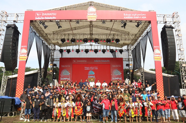 Daihatsu Kumpul Sahabat Malang 2025, Minggu (7/12/2025). Foto: Syahrul Ghiffari/kumparan