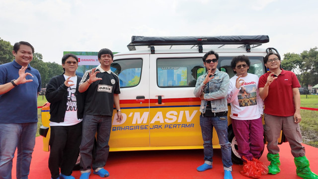 Daihatsu Gran Max City Pop D'MASIV di Daihatsu Kumpul Sahabat 2025. Foto: Fitra Andrianto/kumparan