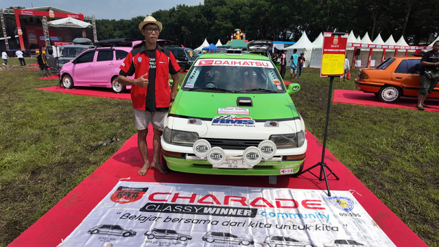 Daihatsu Charade rally di Daihatsu Kumpul Sahabat Malang 2026. Foto: Fitra Andrianto/kumparan