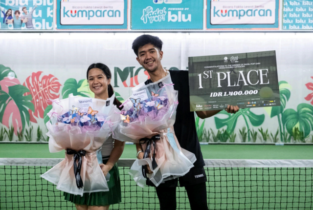 PADEL POP Powered by BLU digelar pada Sabtu (29/11/25) di UPPERGROUND, Gading Serpong. Foto: PADEL POP Powered by BLU Media Team