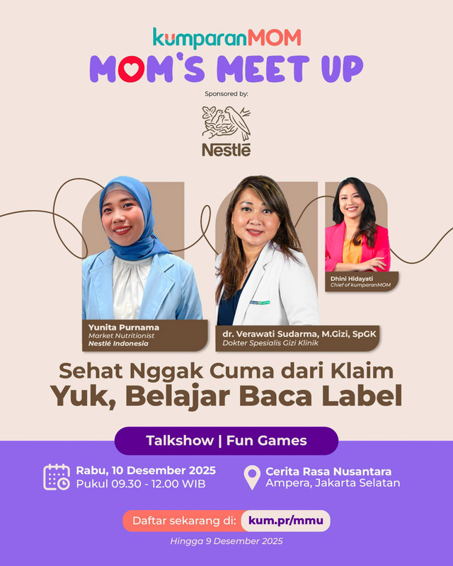 kumparanMOM Mom's Meet Up x Nestle. Foto: kumparan