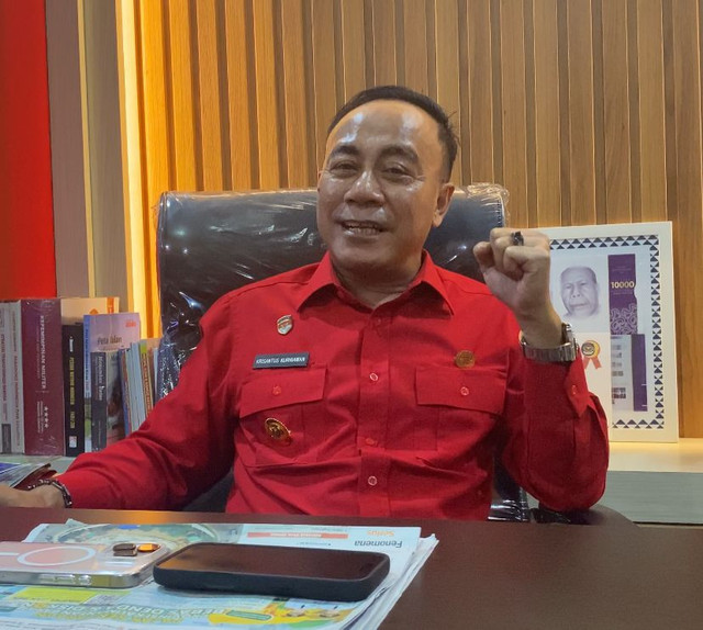 Wakil Gubernur Kalimantan Barat, Krisantus Kurniawan. Foto: Alycia Tracy Nabila/Hi!Pontianak