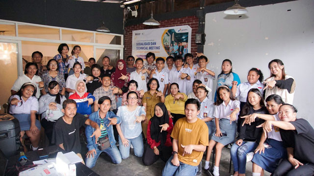 Peserta program PADU yang digelar Pertamina Patra Niaga Regional Sulawesi di Kota Bitung untuk para penyandang disabilitas.