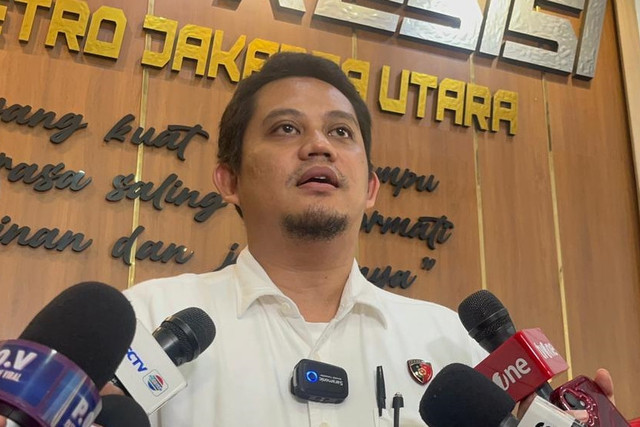 Kasatreskrim Polres Metro Jakarta Utara Kompol Onkoseno Grandiarso Sukahar saat ditemui di Polres Metro Jakarta Utara, Selasa (9/12/2025). Foto: Nasywa Athifah/kumparan
