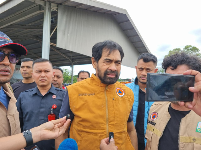 Gubernur Aceh Muzakir Manaf di Lanud Iskandar Muda. Foto: kumparan