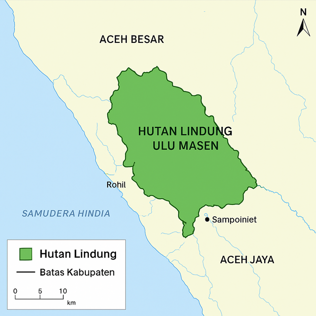 Bentang Hutan Lindung Ulu Masen, Courtesy Penulis