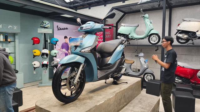 New Piaggio Medley Liberty S di Indonesia (10/12/2025). Foto: Sena Pratama/kumparan