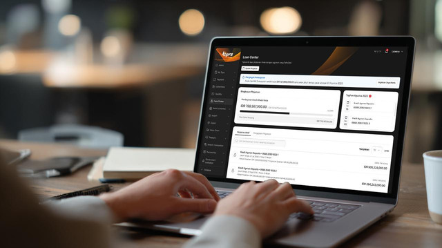 Ilustrasi menggunakan Kopra by Mandiri. Foto: dok. Bank Mandiri