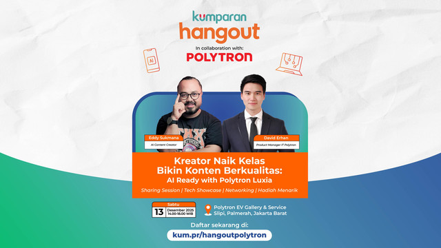 kumparan Hangout bersama Polytron. Foto: kumparan