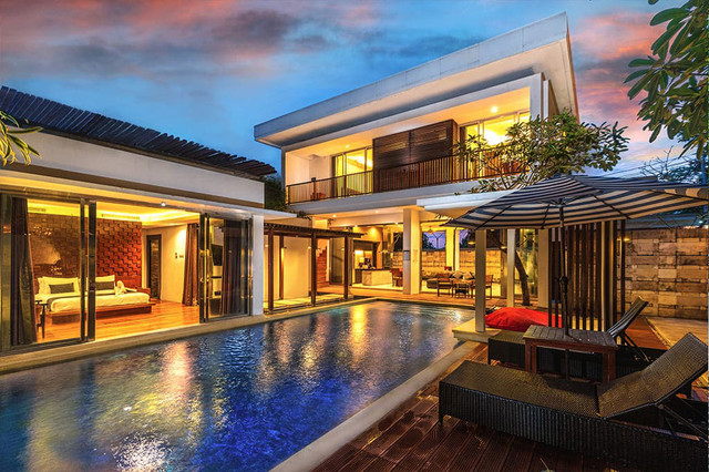 Suasana di The Kharma Villas Yogyakarta. Foto: Dok: The Kharma Villas