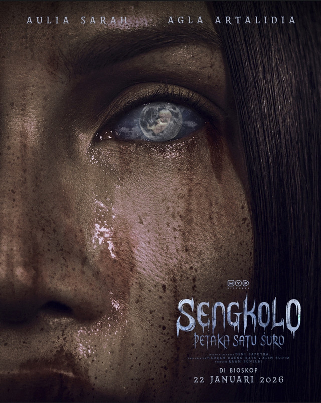 Film horor produksi MVP Pictures, Sengkolo: Petaka Satu Suro siap tayang pada 22 Januari 2026.  Foto: Dok. Istimewa