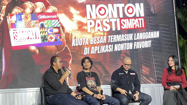 Peluncuran Paket Nonton Pasti Simpati di M Bloc Space, Jakarta Selatan, Jumat (12/12). Foto: Thomas Bosco/kumparan