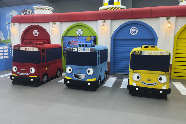 Grand Opening Playground Tayo Station Indonesia di Lotte Mart Bintaro. Foto: Nabila Fatiara/kumparan