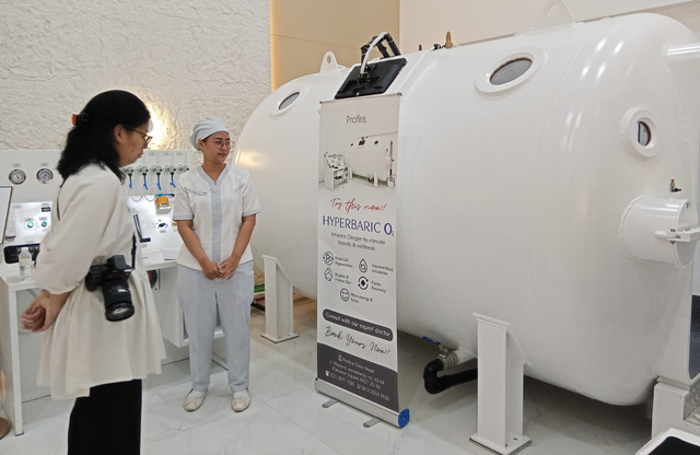 Hyperbaric Oxygen Therapy (HBOT). Foto: Masruroh/Basra
