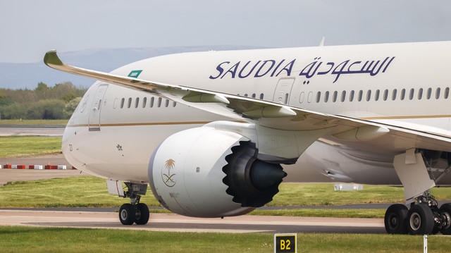 Saudia Airlines. Foto: Bradley Caslin/Shutterstock