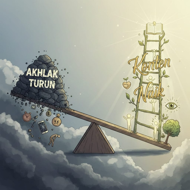 Ilustrasi gambar yang dibuat oleh penulis dengan bantuan AI