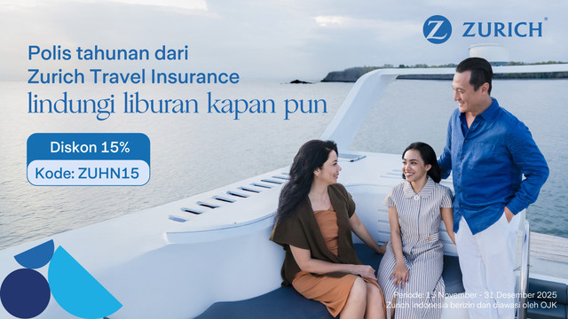 Tips midful traveling bersama keluarga. Foto: Zurich