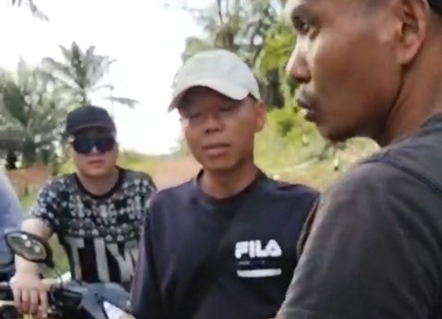 WN China mengamuk hingga menyerang anggota TNI dan satpam tambang emas di Ketapang. Foto: Dok. Istimewa