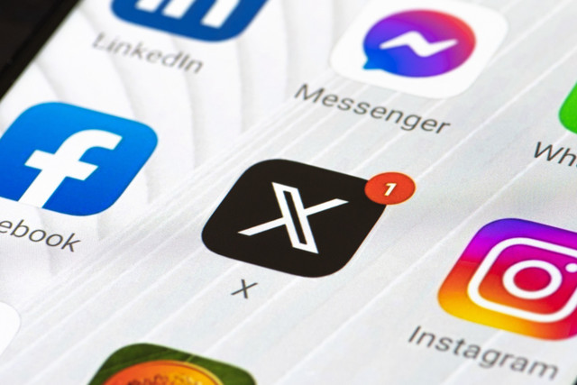 Ilustrasi media sosial X. Foto: Michele Ursi/Shutterstock
