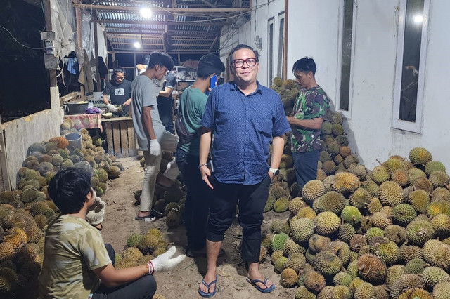 Durian Binafshi, budidaya durian premium asli dari Payakumbuh, Sumatera Barat. Foto: Dok. Istimewa