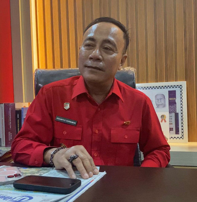 Wakil Gubernur Kalimantan Barat, Krisantus Kurniawan. Foto: Alycia Tracy Nabila/Hi!Pontianak