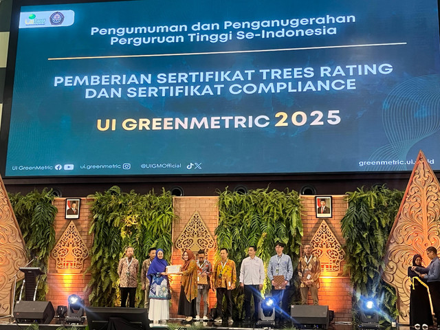 Unismuh Makassar Peringkat 62 Nasional dan 624 Dunia di UI GreenMetric 2025