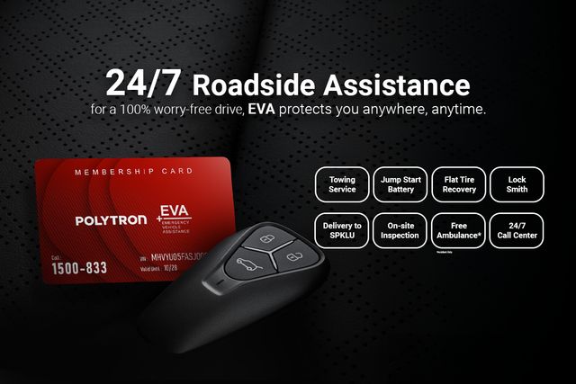 Layanan darurat Emergency Vehicle Assistance (EVA) dari Polytron. Foto: Dok. Polytron