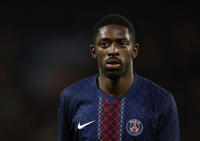 Ousmane Dembele, pemain Paris Saint-Germain (PSG). Foto: REUTERS/Benoit Tessier