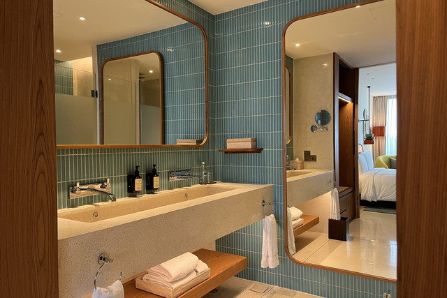 Suasana kamar mandi. Foto: Ela Nurlaela/kumparan