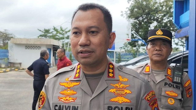 Kapolrestabes Medan Kombes Pol Jean Calvijn Simanjuntak saat ditemui di Kantor Bea Cukai Medan, Rabu (17/12/2025). Foto: Amar Marpaung/kumparan