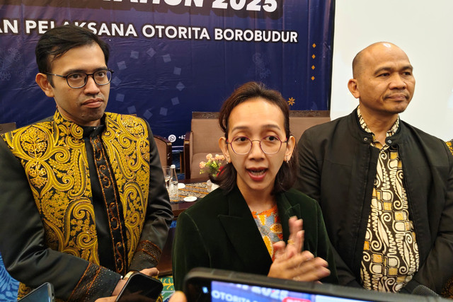 Penghageng Kawedanan Hageng Punakawan (KHP) Nitya Budaya Keraton Yogyakarta, Gusti Kanjeng Ratu (GKR) Bendara. Foto: Arfiansyah Panji Purnandaru/kumparan