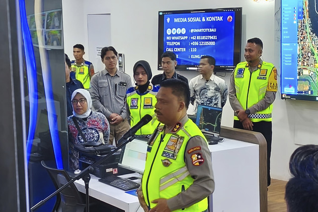 Kakorlantas Polri Irjen Agus Suryo Nugroho di Polda Bali, Rabu (17/12/2025). Foto: Denita BR Matondang/kumparan