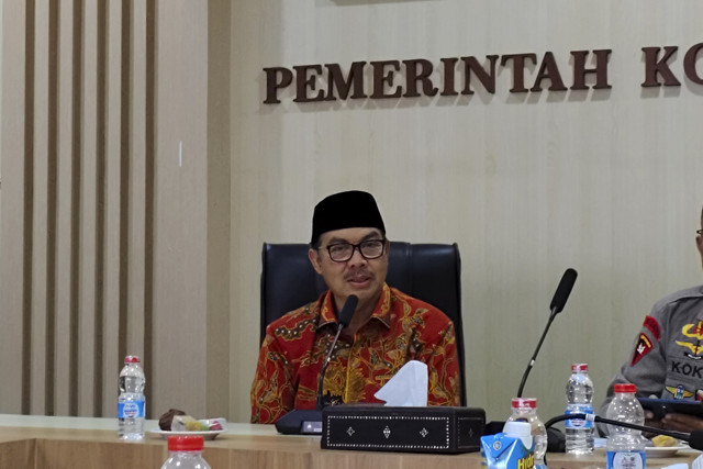 Wali Kota Yogyakarta Hasto Wardoyo di Balai Kota Yogyakarta, Rabu (17/12/2025). Foto: Arfiansyah Panji Purnandaru/kumparan