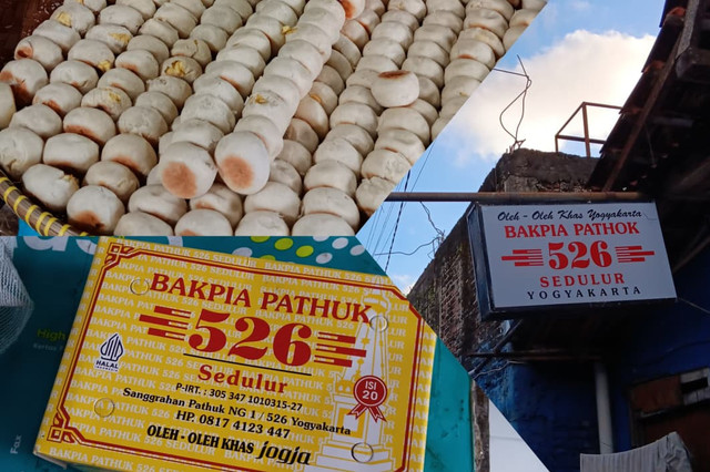 Bakpia Pathuk 526 di Gang Pathuk Yogyakarta. Foto: Dokumen Pribadi