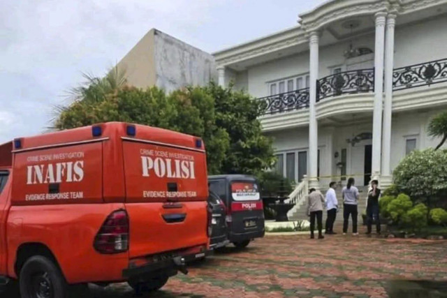 Rumah keluarga Axel di Cilegon. Foto: Dok. Polres Cilegon
