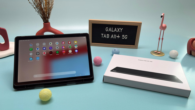 Samsung Galaxy Tab A11+. Foto: Habib Allbi Ferdian/kumparan