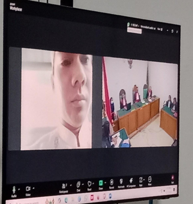 Persidangan terdakwa marbut masjid, RT yang dijatuhi vonis 15 tahun penjara/ist