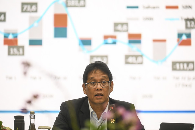 Menteri Keuangan Purbaya Yudhi Sadewa memberikan keterangan pada konferensi pers APBN KiTa edisi Desember 2025 di Jakarta, Kamis (18/12/2025). Foto: Hafidz Mubarak A/ ANTARA FOTO