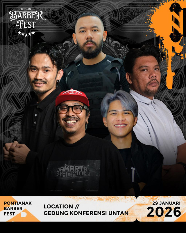 Pontianak Barberfest 2026. Foto: Dok. Istimewa