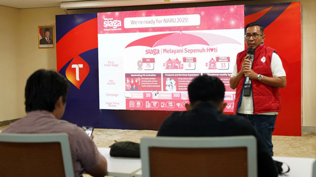 Pemaparan kesiapan Telkomsel dalam menyambut momen Natal dan Tahun Baru (Nataru).