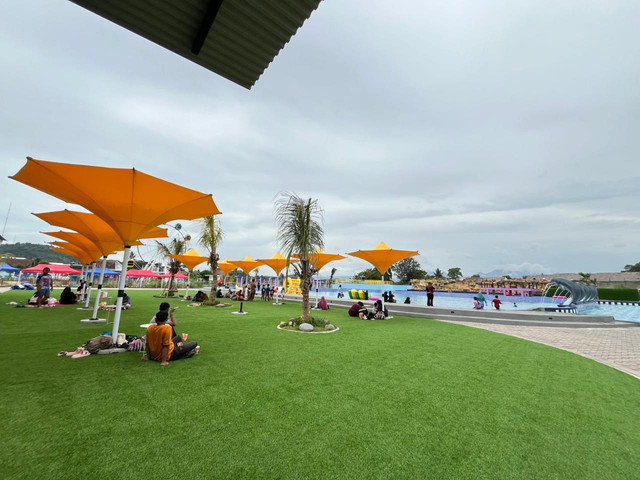 Destinasi wisata baru, Navara City Park yang berlokasi di Jalan P. Tirtayasa, Sukabumi, Kecamatan Sukabumi, Kota Bandar Lampung | Foto : Eka Febriani/ Lampung Geh