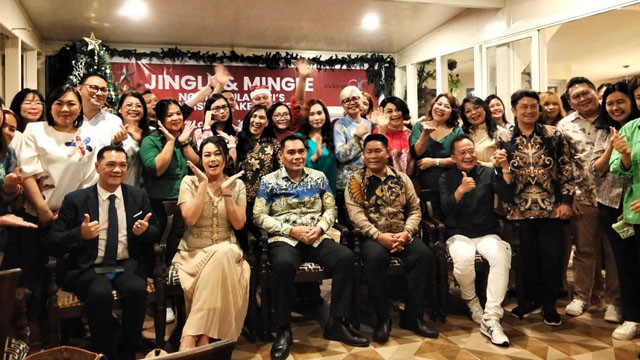 Natal bersama Pelaku Industri Pariwisata di Sulawesi Utara.